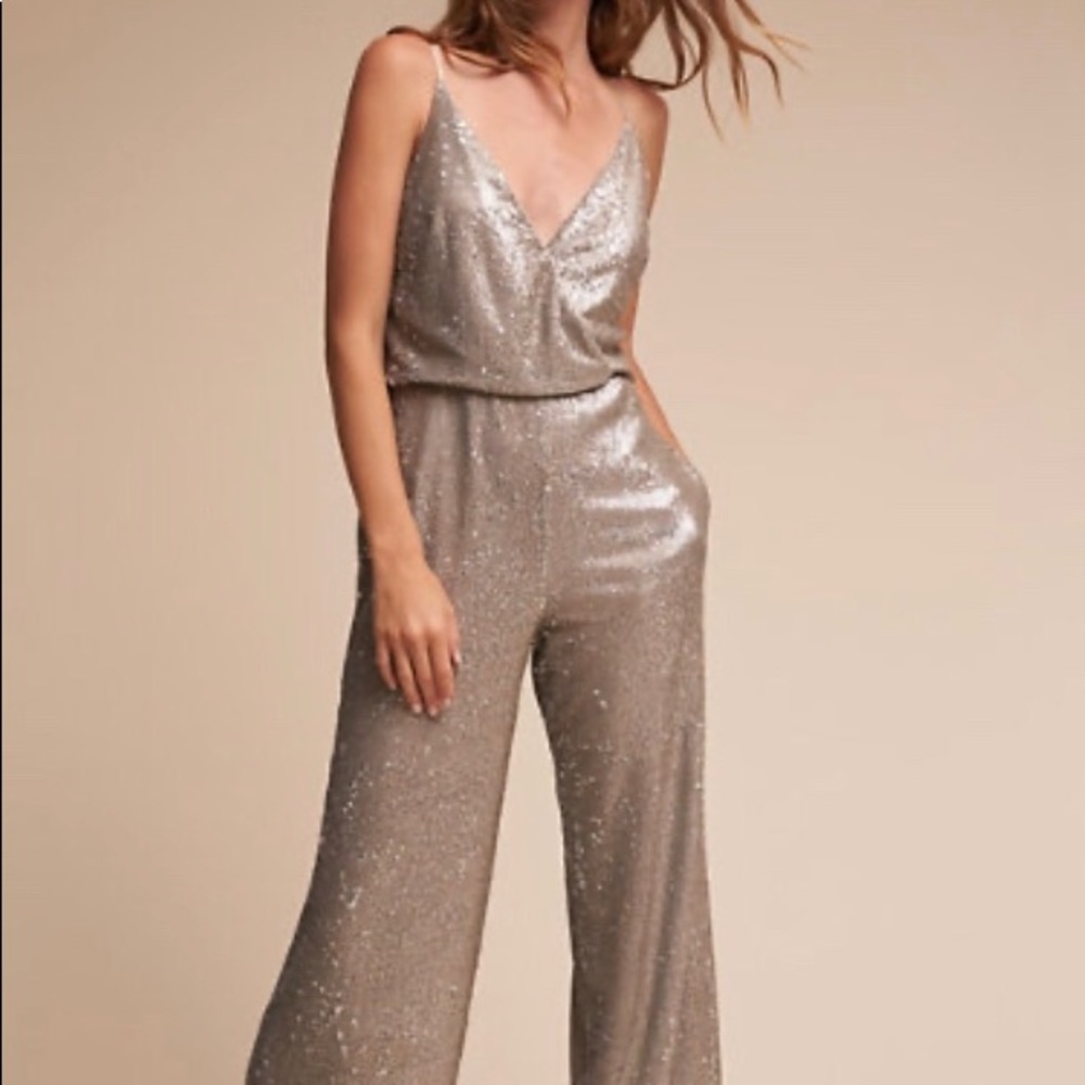 La Lune Sequin Jumpsuit